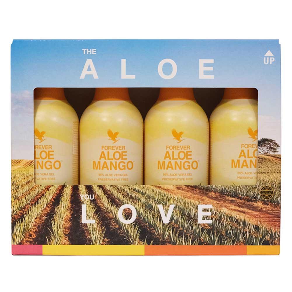 4-Pack Forever Aloe Mango